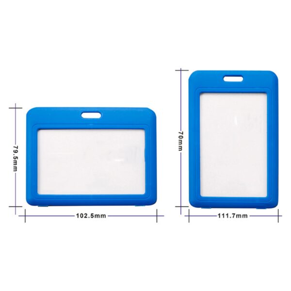 Horizontal Id Badge Holder With Lanyard Item No#31411 - Image 3