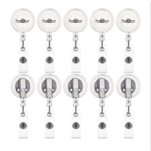 Clear Retractable Badge Reel Item No#31417