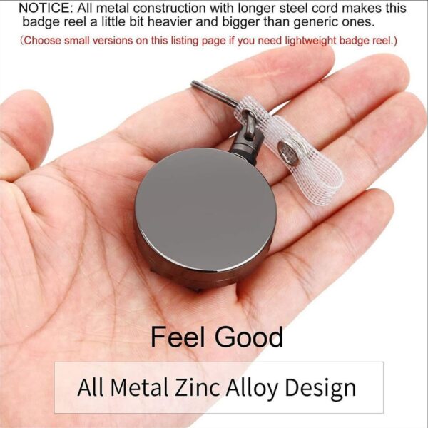 Retractable Badge Reel With Belt Clip Item No#31419 - Image 4