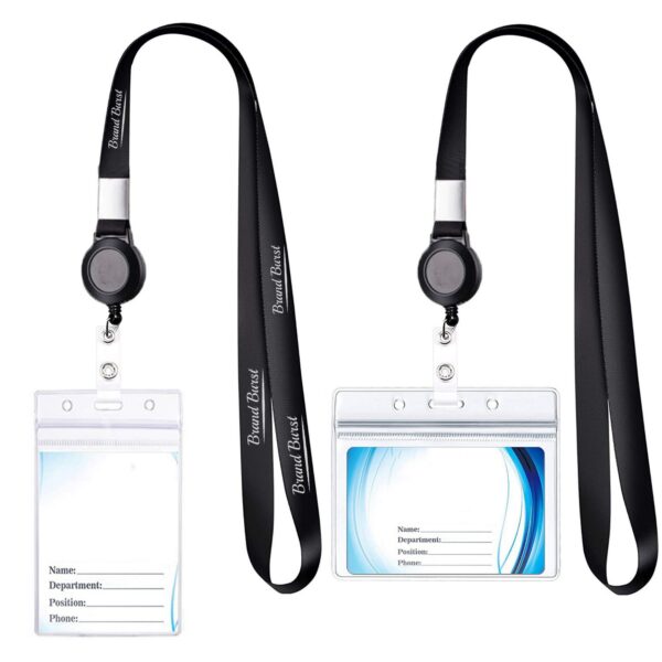 Lanyard With Id Badge Holder Item No#31420