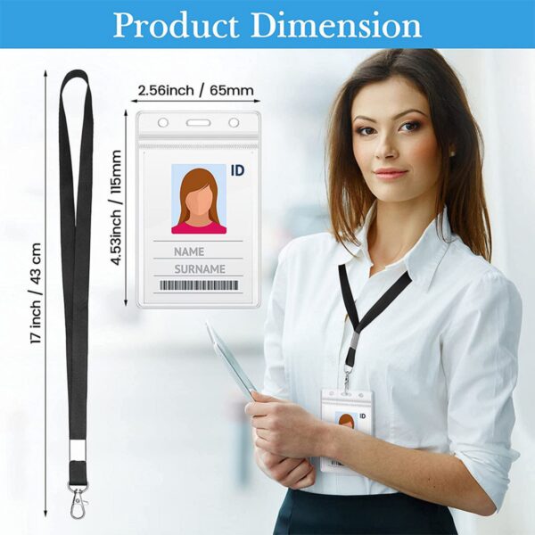 Lanyard With Id Card Holder Item No#31421 - Image 3
