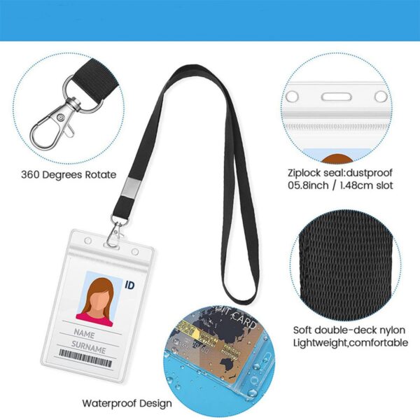 Lanyard With Id Card Holder Item No#31421 - Image 4