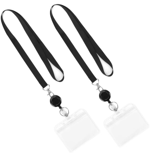 Retractable Lanyard With Id Card Holder Item No#31423 - Image 4