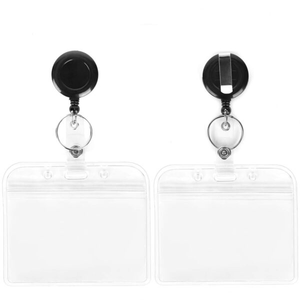 Retractable Lanyard With Id Card Holder Item No#31423 - Image 5