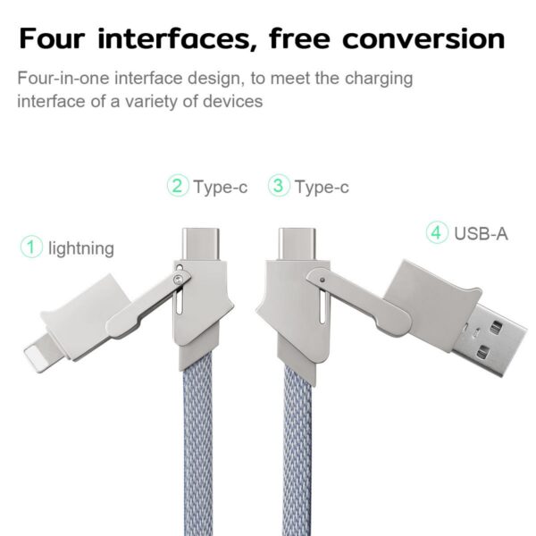 4-In-1 Usb C Charging Cable Item No#31426 - Image 3