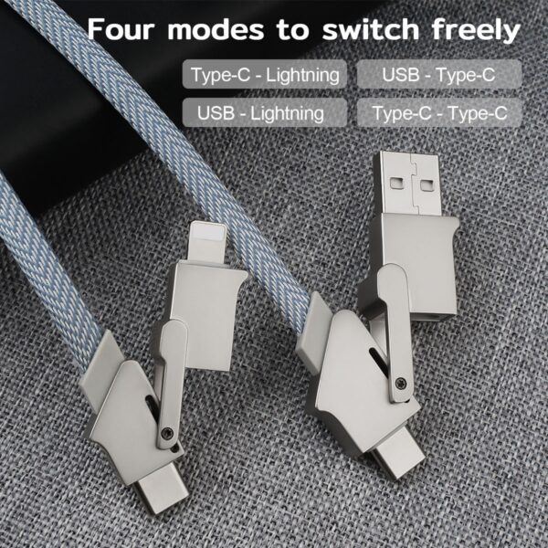 4-In-1 Usb C Charging Cable Item No#31426 - Image 5