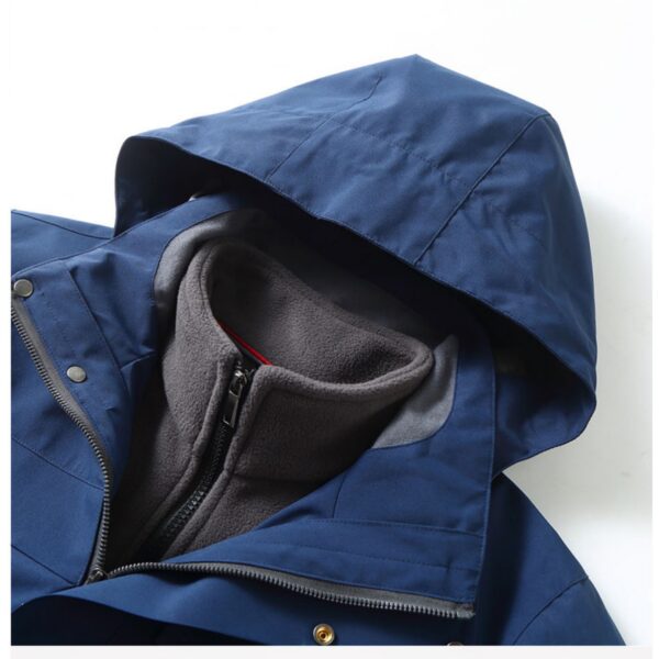 3-In-1 Winter Jacket For Men And Women Item No#31432 - Image 4