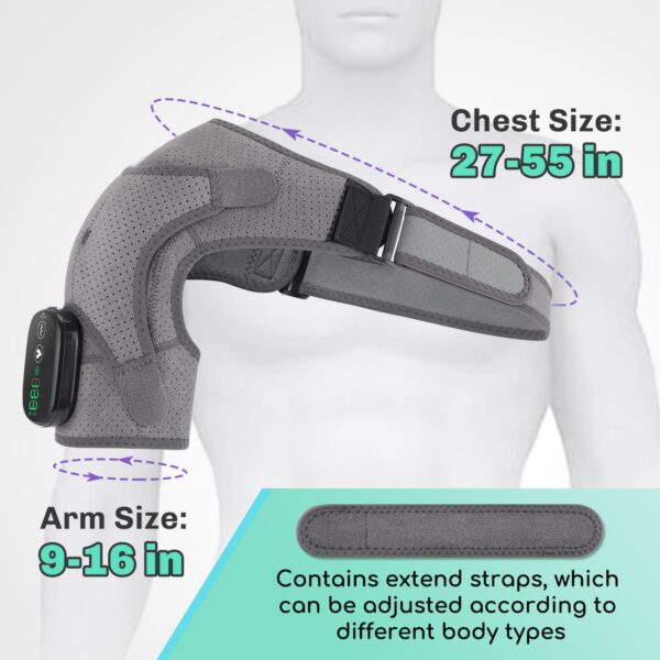 Cordless Shoulder Heating Pad Item No#31433 - Image 3