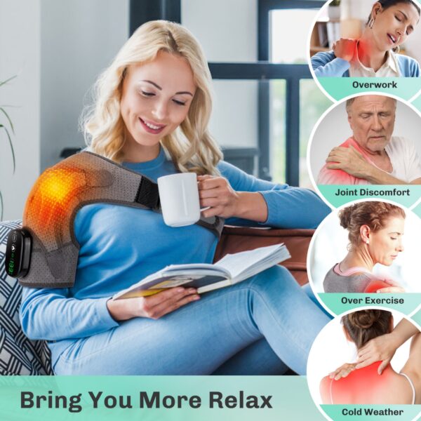 Cordless Shoulder Heating Pad Item No#31433 - Image 5