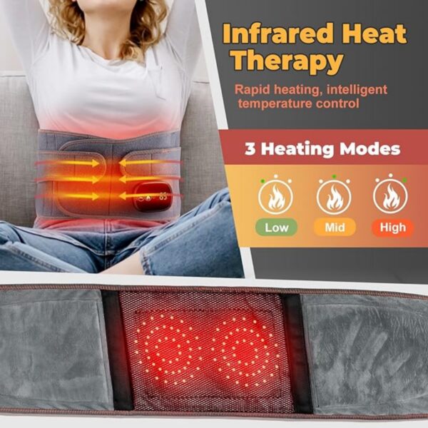 Rechargeable Heated Waist Belt Item No#31437 - Image 4
