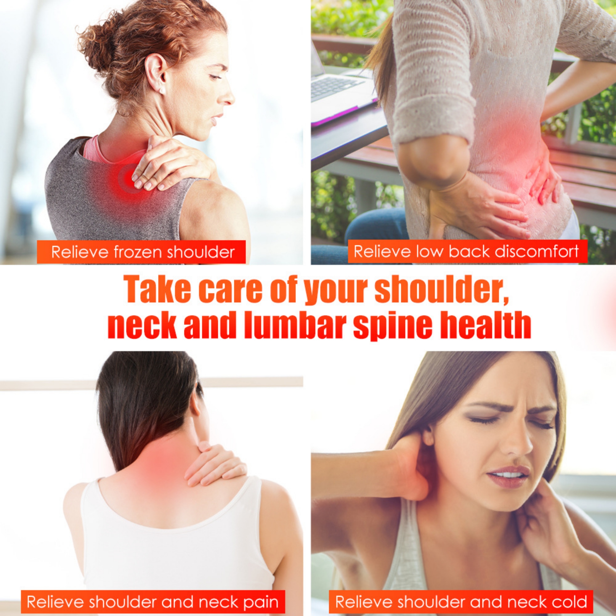 Self-Heating Physical Therapy Back Brace Item No#31441 - Image 6