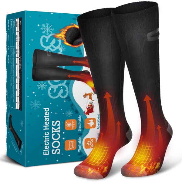 1 Pair Electric Heating Socks Item No#31444 - Image 2