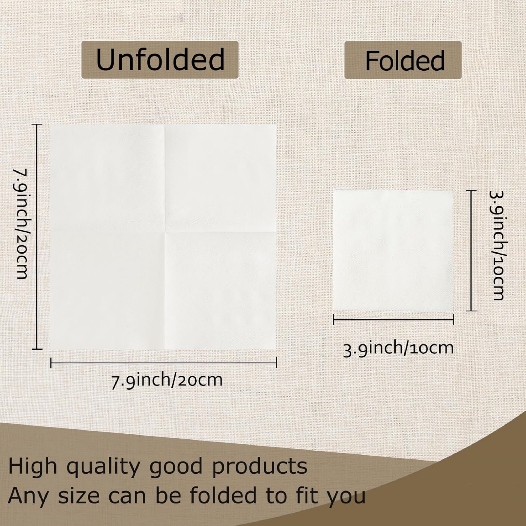 Cocktail Napkins With A Box Holder Item No#31445 - Image 4