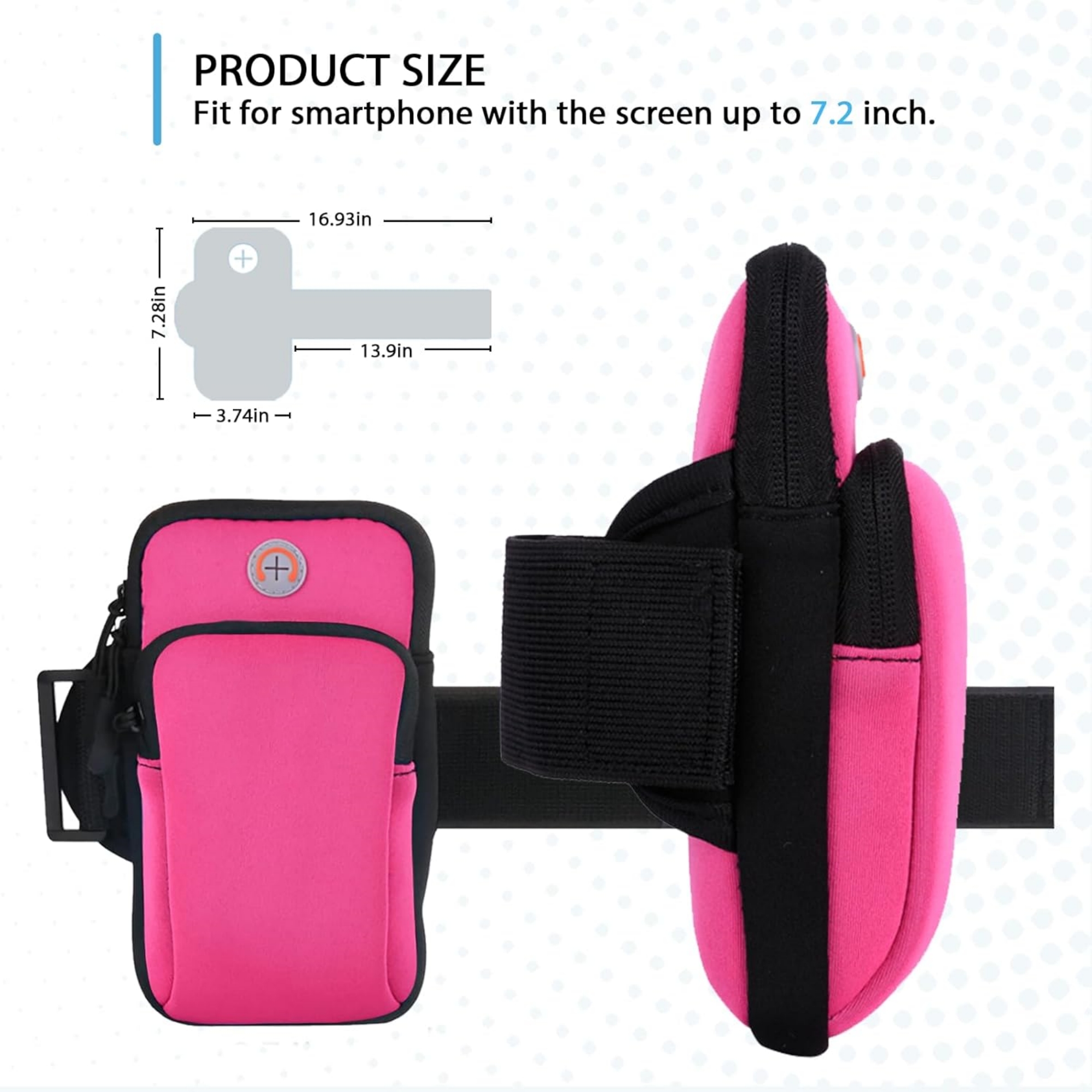 Running Armband Phone Holder Item No#31455 - Image 3