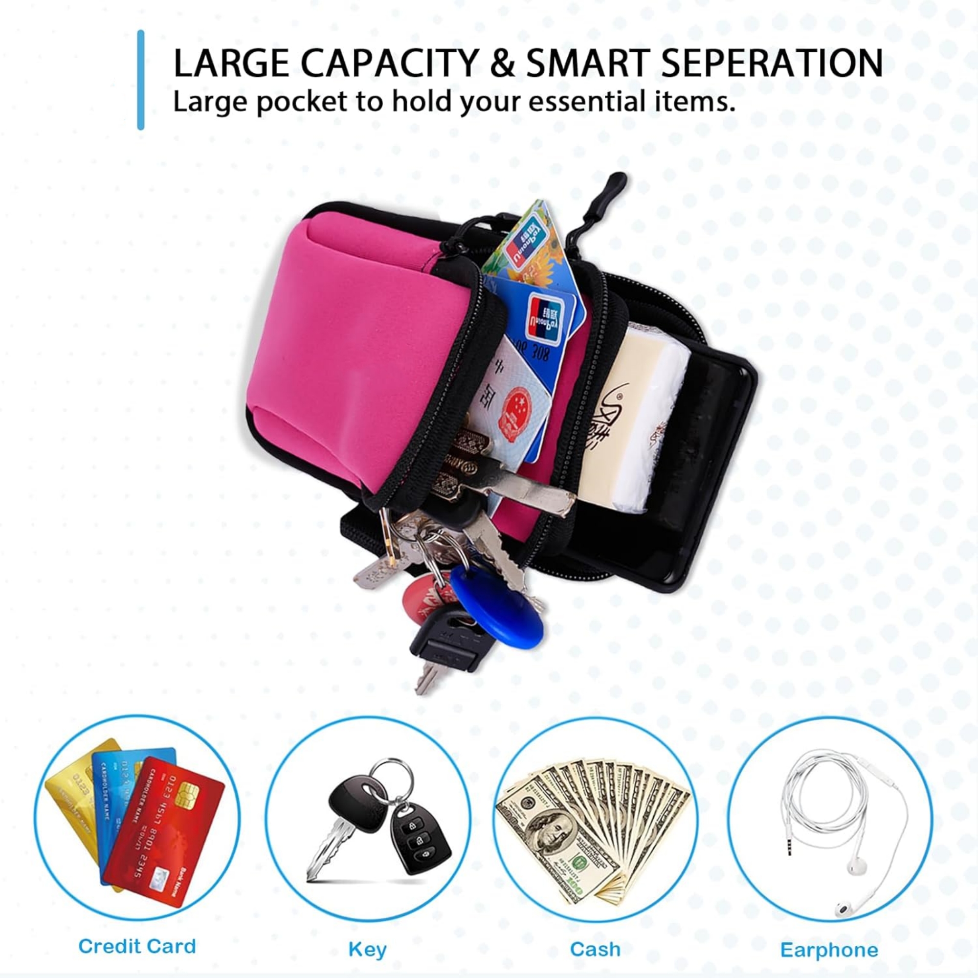 Running Armband Phone Holder Item No#31455 - Image 4