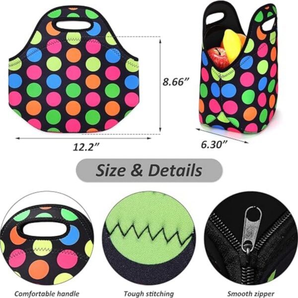 Insulated Neoprene Lunch Bag Item No#31458 - Image 3