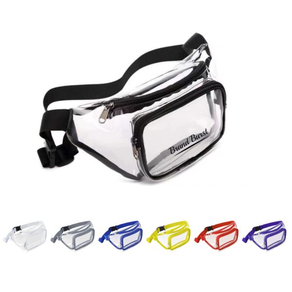 Stadium Approved Clear Fanny Pack Item No#31461