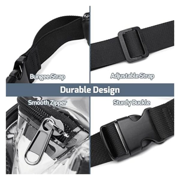 Stadium Approved Clear Fanny Pack Item No#31461 - Image 5