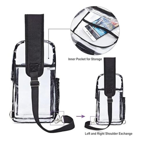 Clear Shoulder Bag Item No#31462 - Image 5
