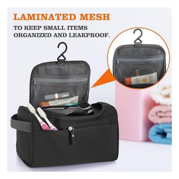 Hanging Travel Toiletry Bag Item No#31467 - Image 5