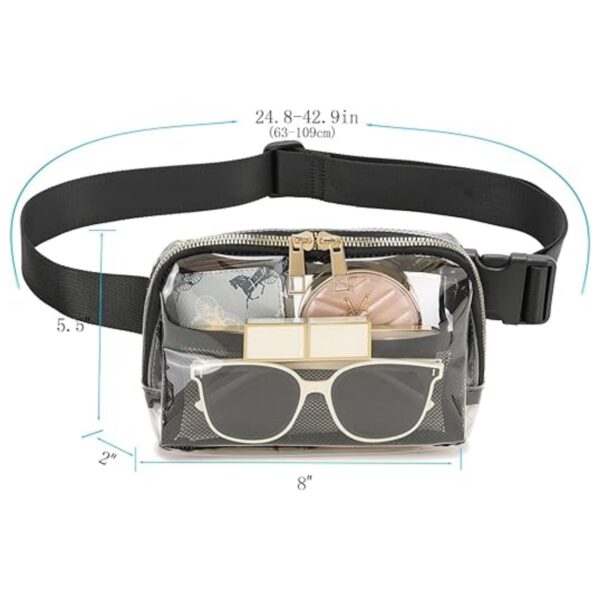 Clear Stadium Crossbody Bag Item No#31468 - Image 3