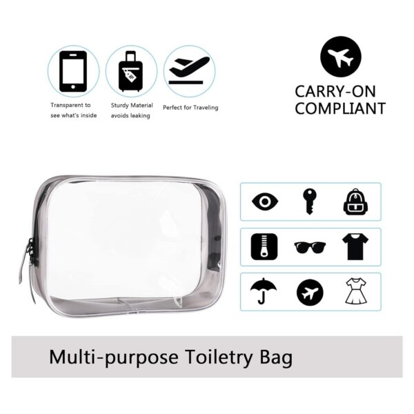 Clear Makeup Bag Item No#31469 - Image 4