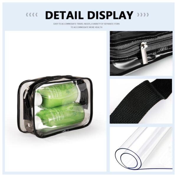 Clear Makeup Bag Item No#31469 - Image 5