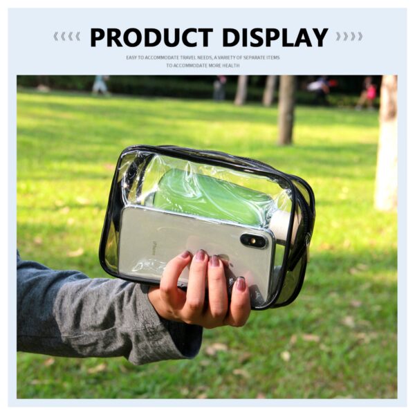 Clear Makeup Bag Item No#31469 - Image 6