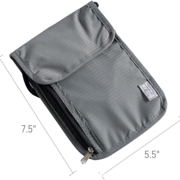 Neck Wallet For Travel Item No#31470 - Image 3