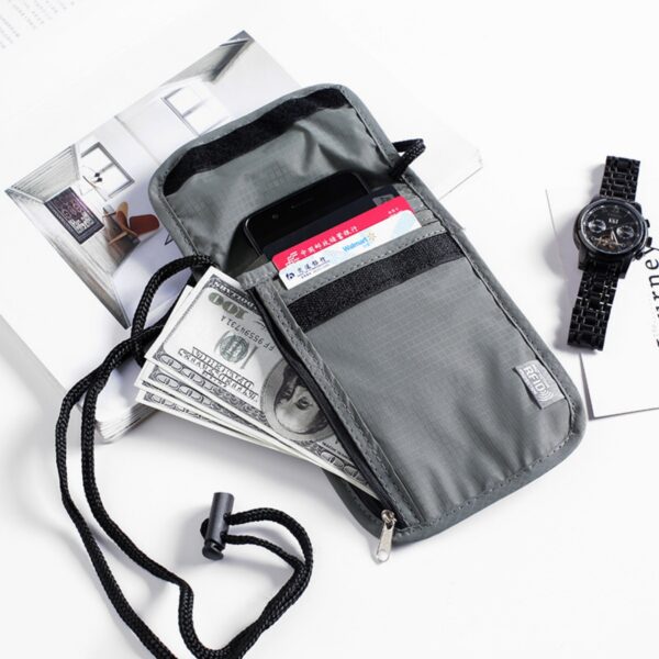 Neck Wallet For Travel Item No#31470 - Image 5