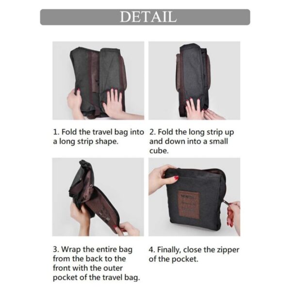 Foldable Travel Duffel Bag Item No#31472 - Image 5