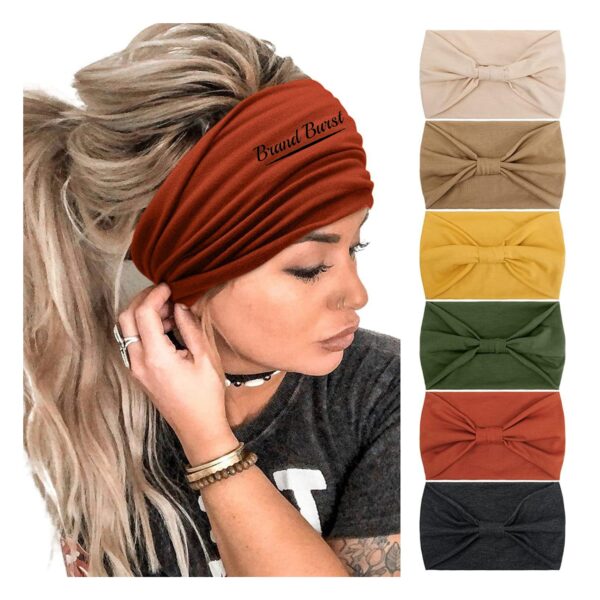 African Boho Wide Hairband Item No#31479