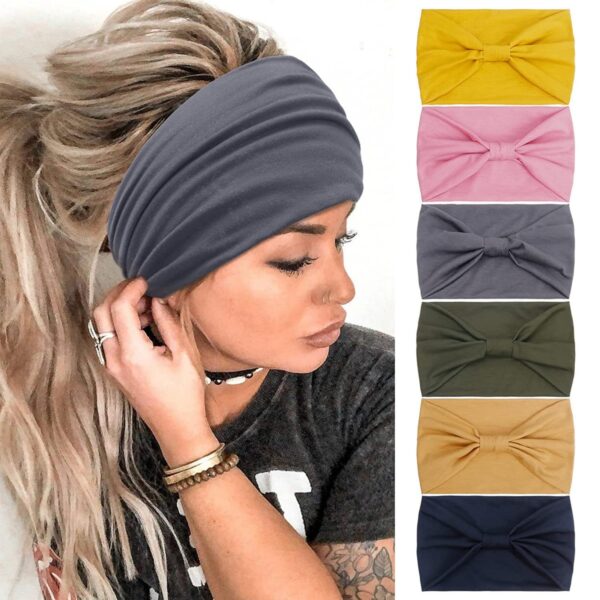 African Boho Wide Hairband Item No#31479 - Image 3