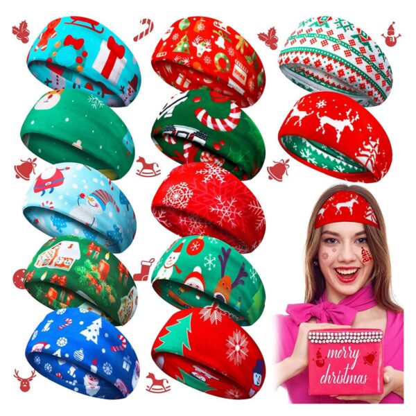 Christmas Stretchy Headband Item No#31486 - Image 2