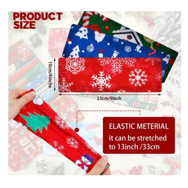 Christmas Stretchy Headband Item No#31486 - Image 3