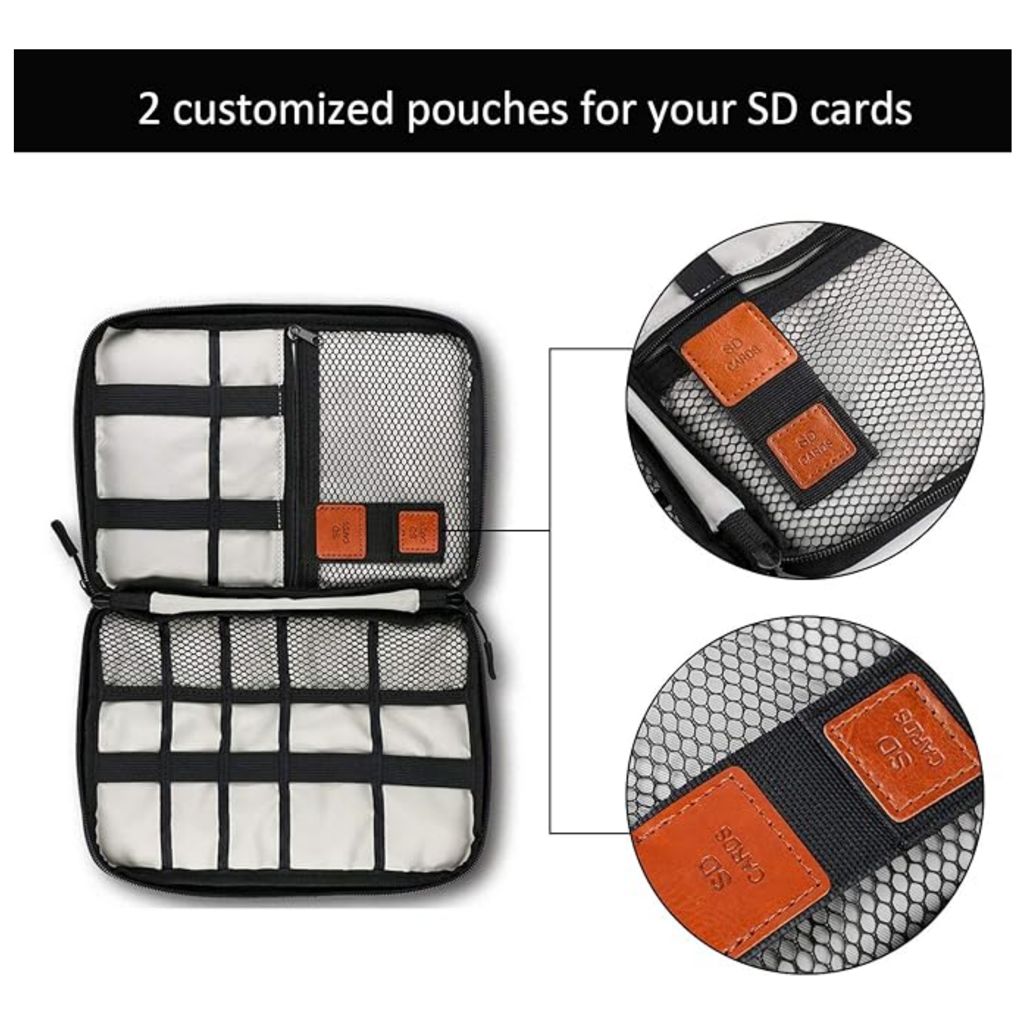 Small Electronics Accessories Carry Case Item No#31487 - Image 6