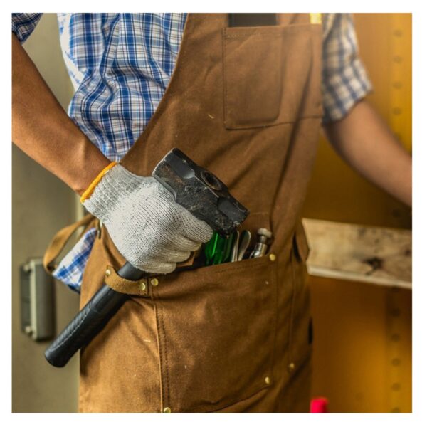 Work Apron With Pockets Item No#31499 - Image 5