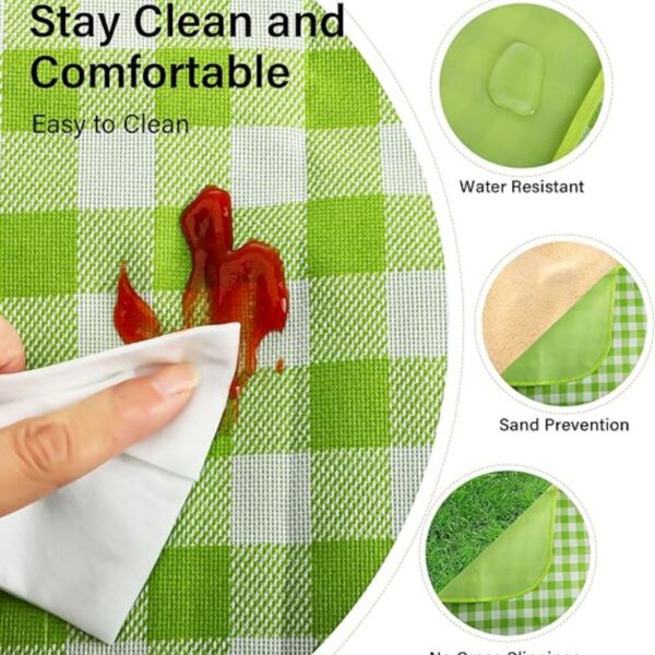 Plaids Picnic Blankets 40"X60" Item No#31505 - Image 4