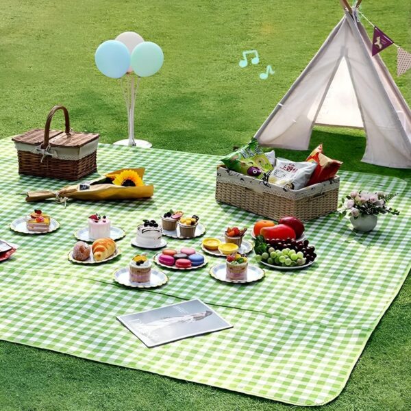 Plaids Picnic Blankets 40"X60" Item No#31505 - Image 6