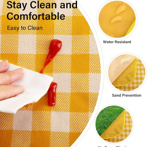 Plaids Picnic Blankets 60"X80" Item No#31506 - Image 4
