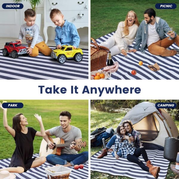 80"X 80" Picnic Blanket Item No#31507 - Image 6