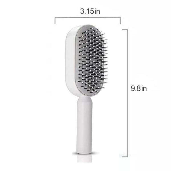 Self Cleaning Hair Brush Item No#31509 - Image 3