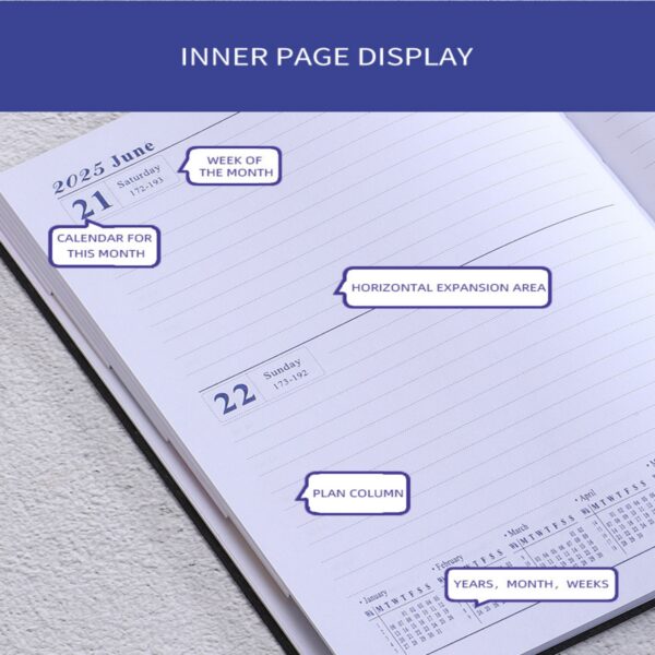 2025 Schedule Daily Planner Item No#31515 - Image 4