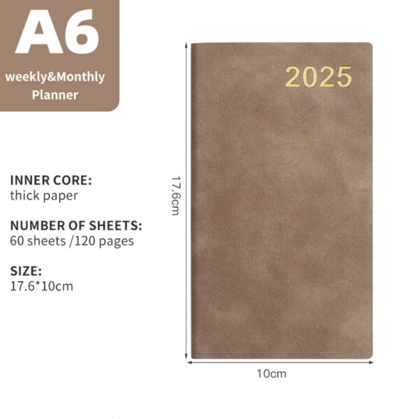 2025 Schedule Daily Planner Item No#31516 - Image 3