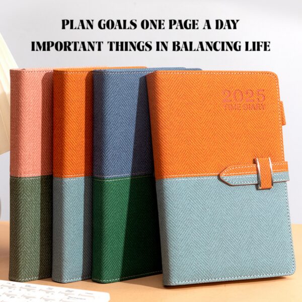 Cloth Cover Notebook A5 Item No#31525 - Image 3
