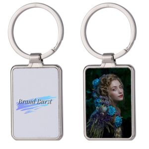 Metal Heat Transfer Keychain Square Item No#31538