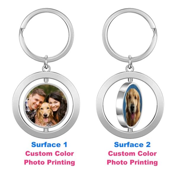 Sublimation Heat Transfer Keychain Item No#31539 - Image 4