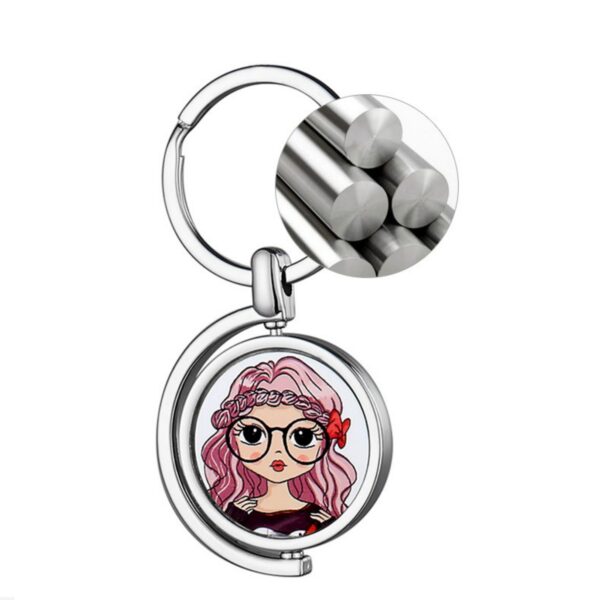 Sublimation Heat Transfer Keychain Item No#31540 - Image 4