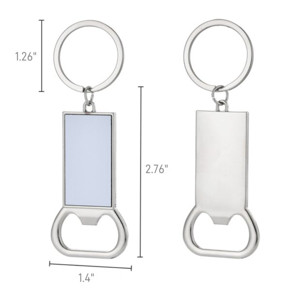 Sublimation Blank Keychain Opener Item No#31541 - Image 3