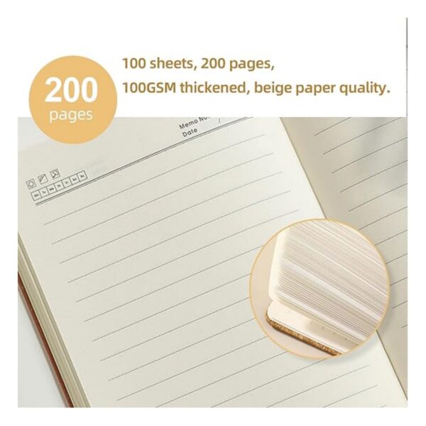 A5 Lined Journal Notebook Item No#31542 - Image 5